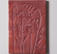 Handcarved Terracotta Wall Plate